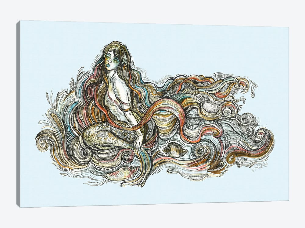 Little Mermaid by Fanitsa Petrou 1-piece Art Print