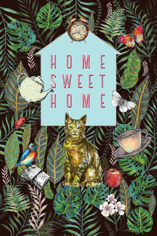 Home Sweet Home by Fanitsa Petrou wall art