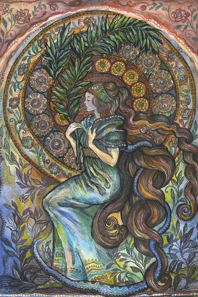 La Vie En Rose I by Fanitsa Petrou canvas print