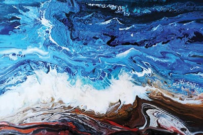 The Wave by Fanitsa Petrou canvas print