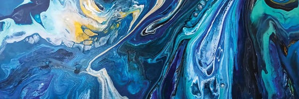 Fanitsa Petrou: Abstract - Aquatic Ii by Fanitsa Petrou
