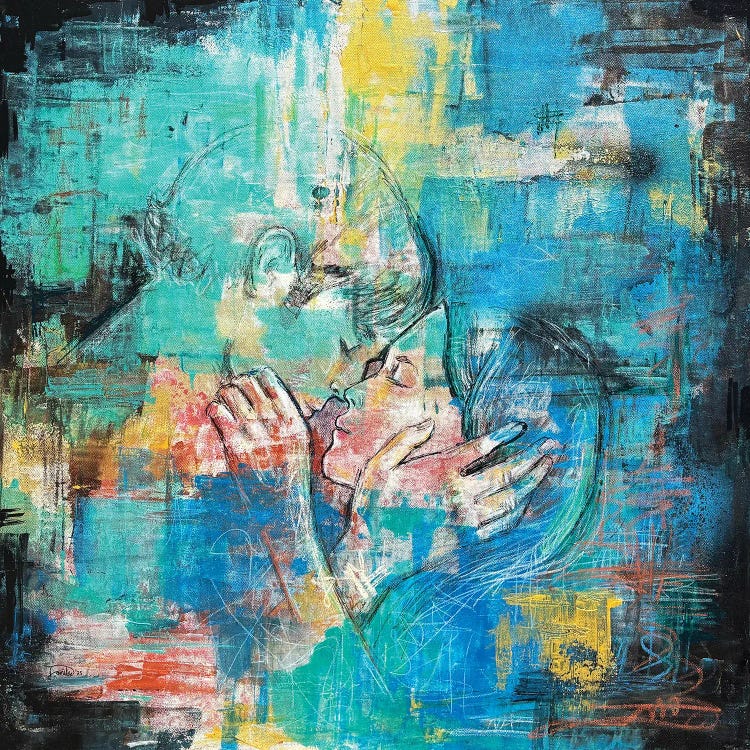 The Space Between Us by Fanitsa Petrou wall art