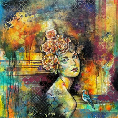 When Spring Comes by Fanitsa Petrou acrylic art print