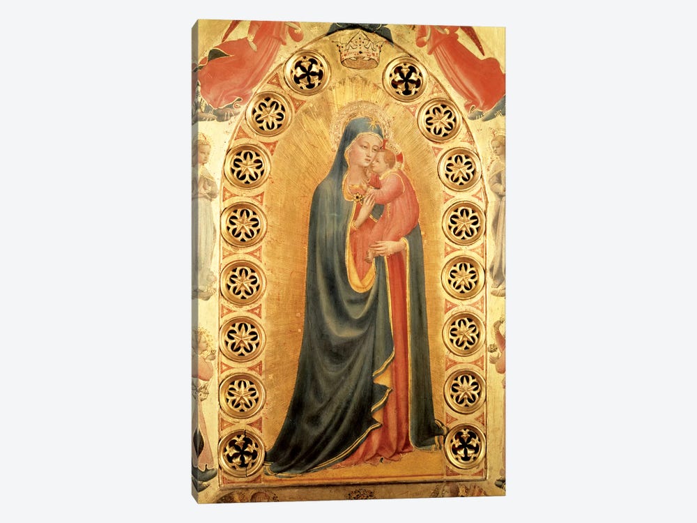 Madonna of the Stars   by Fra Angelico 1-piece Art Print