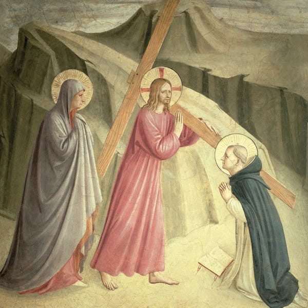 Renaissance: Christ Carrying The Cross, c.1438-45 by Fra Angelico