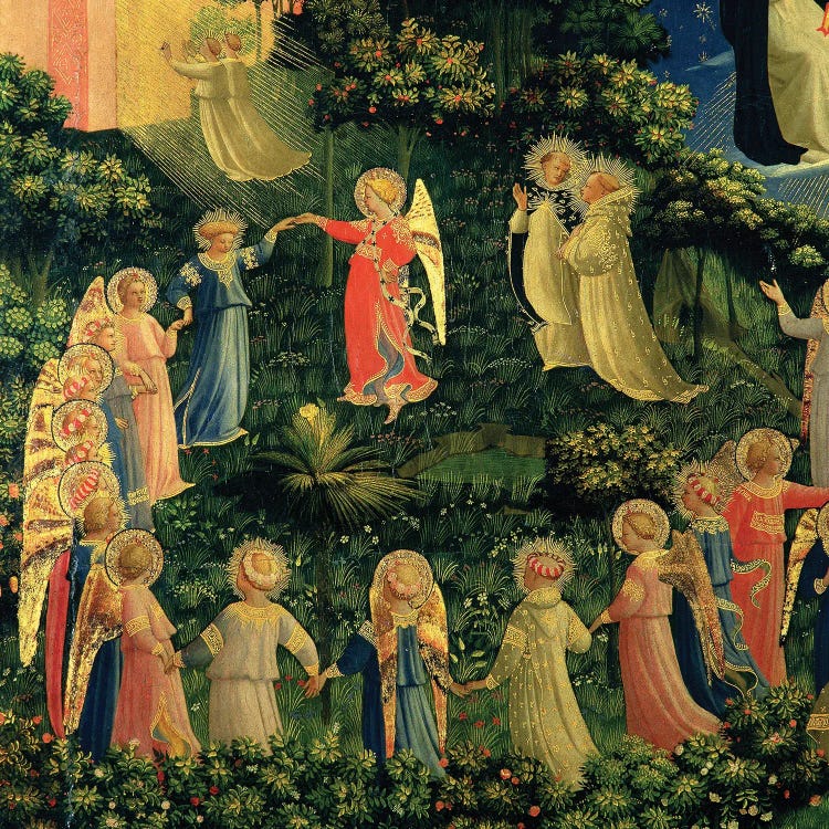 Detail Of Paradise, The Last Judgement, c.1425-30