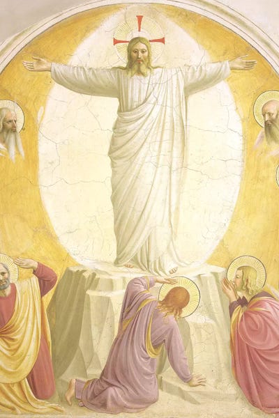 Renaissance: The Transfiguration, 1442 by Fra Angelico