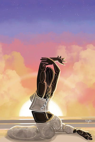 Zen Bedroom: Rise & Shine by NydiaDraws