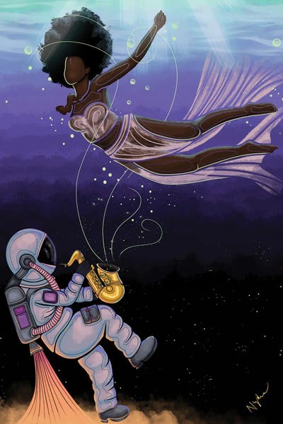 Space Fiction: Transcendence by NydiaDraws