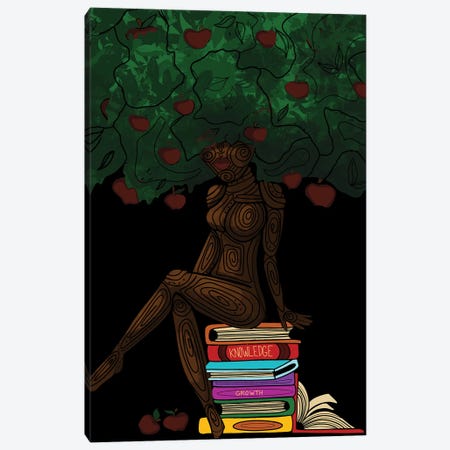 Tree Of Knowledge Canvas Print #FRC22} by NydiaDraws Canvas Art
