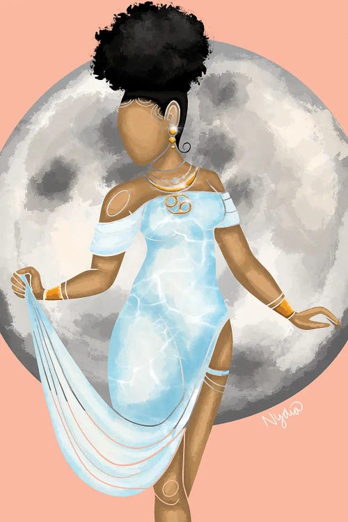 Cancer by NydiaDraws wall art