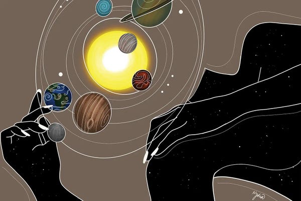 Afrofuturism: Orbit by NydiaDraws