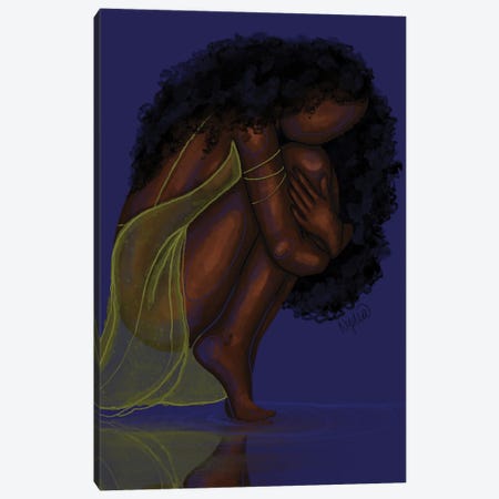 Reflection Canvas Print #FRC37} by NydiaDraws Canvas Art