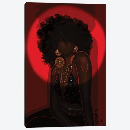 Spotlight Canvas Print #FRC38} by Colored Afros Art Canvas Print