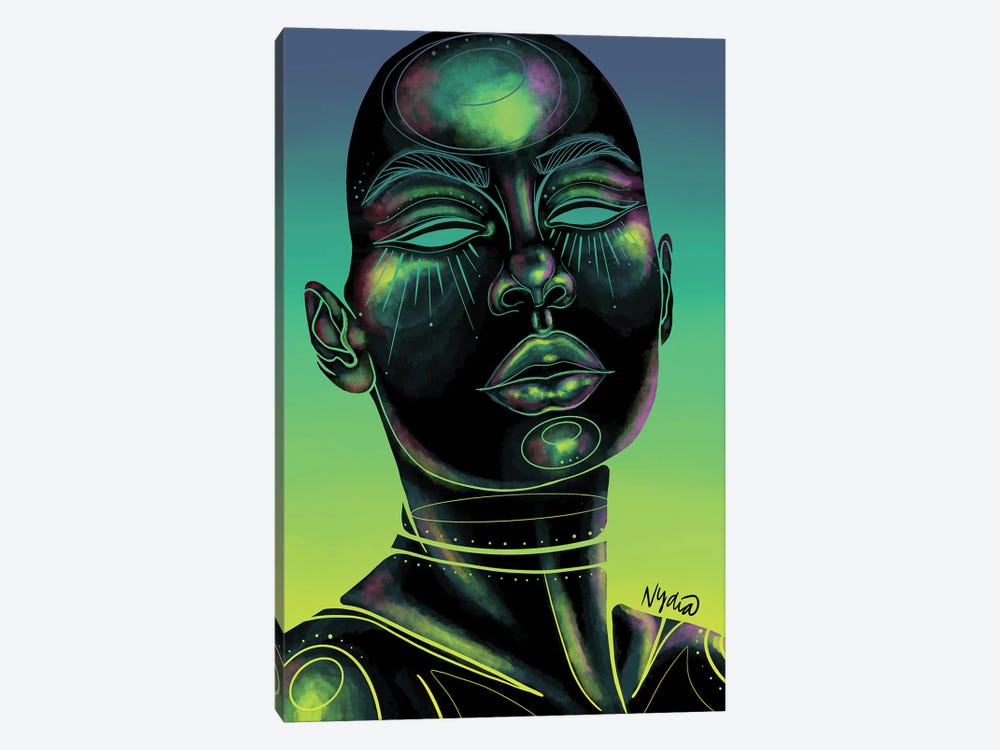 Holographic by NydiaDraws 1-piece Canvas Artwork