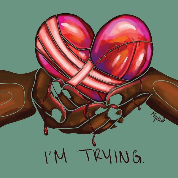 Healing: I'm Trying by NydiaDraws