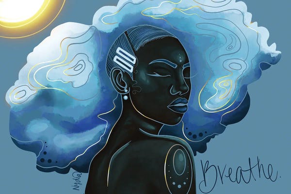 Healing: Just Breathe by NydiaDraws