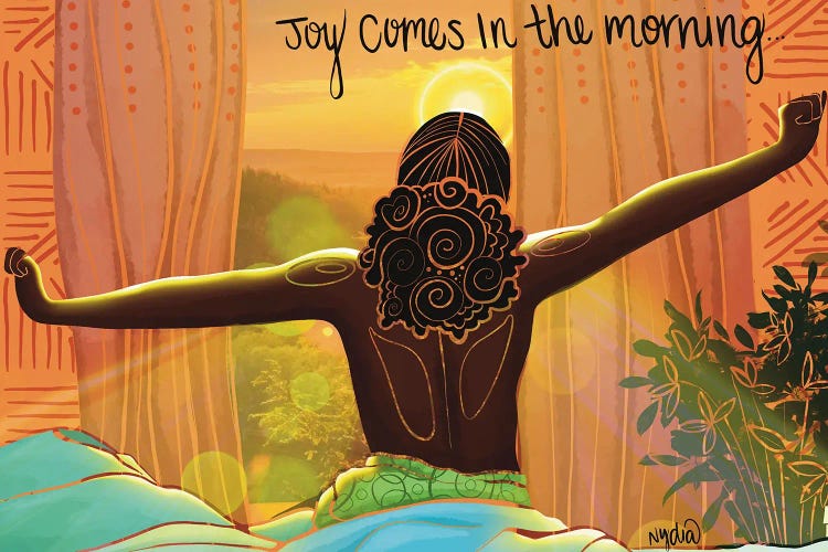 Joy by NydiaDraws wall art