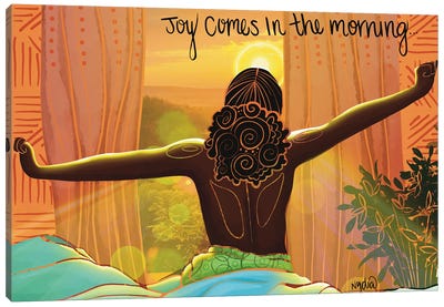 Joy Canvas Art Print - Inspirational Office