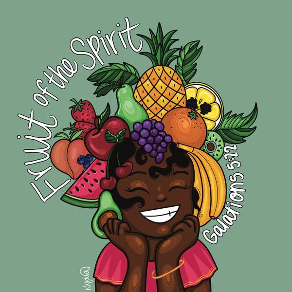 People: Fruit Of The Spirit by NydiaDraws
