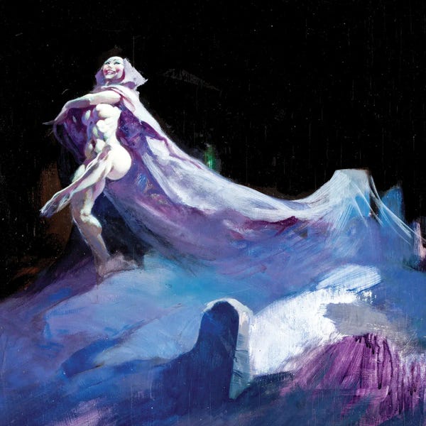 Ghosts: Grave Dancer by Frank Frazetta