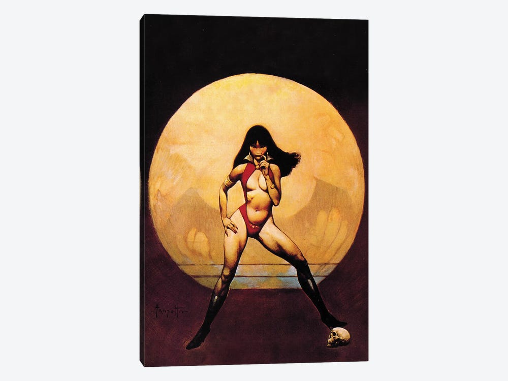Vampirella by Frank Frazetta 1-piece Art Print