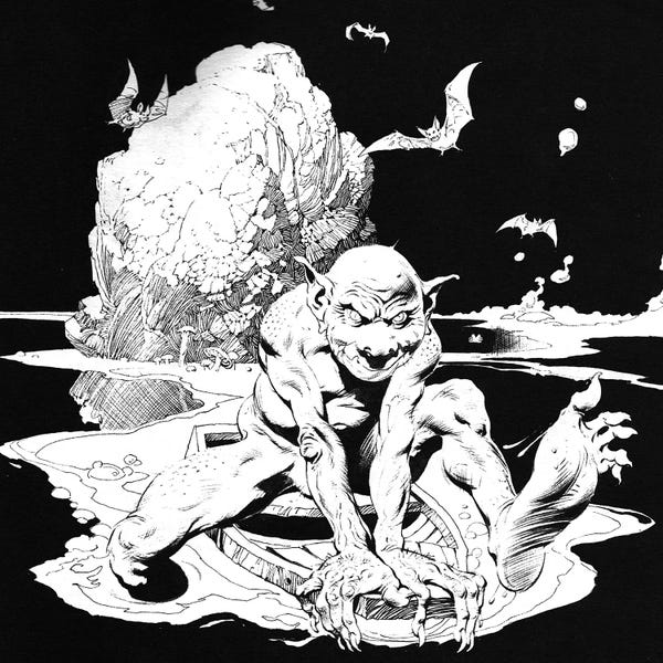 Fictional Characters: Lord Of The Rings by Frank Frazetta