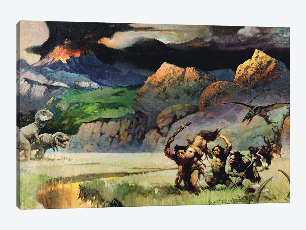 Lost World by Frank Frazetta 1-piece Canvas Art Print