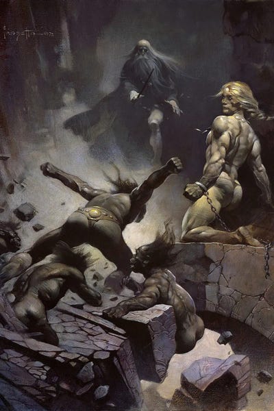 Monsters: Black Star by Frank Frazetta