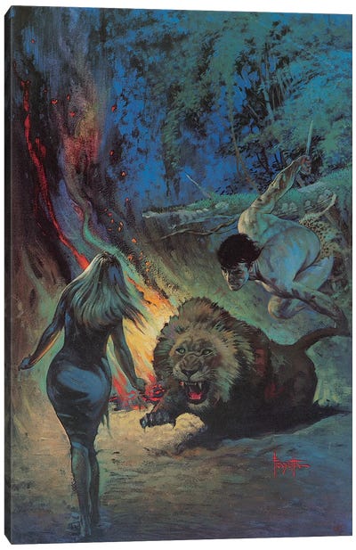 Tarzan® and the Jewels of Opar™ Canvas Art Print - Novels & Scripts