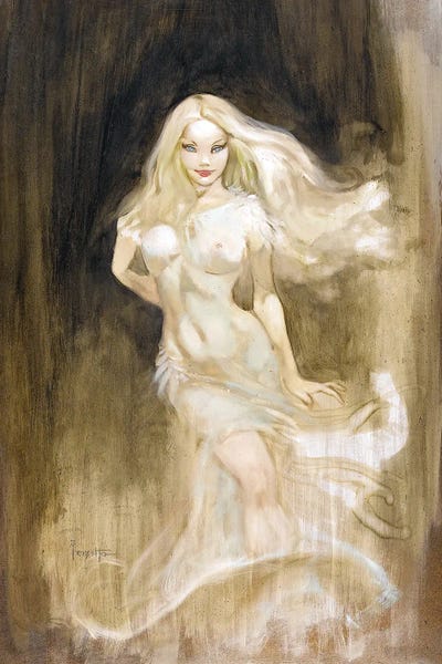 Vampires: Bride Of Dracula by Frank Frazetta