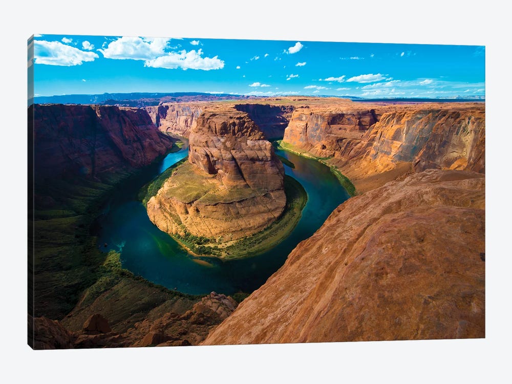USA, Arizona, Glen Canyon National Recreation Area, Horseshoe Bend by Bernard Friel 1-piece Canvas Art