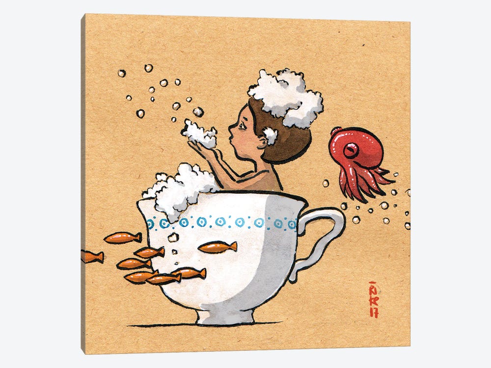 Bath In A Cup by Friederike Ablang 1-piece Art Print