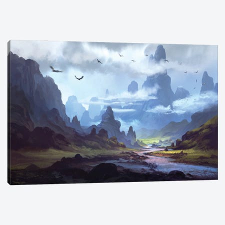 Mountainscape Canvas Print #FRL14} by Ferdinand Ladera Canvas Print