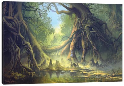 Mystical Forest Canvas Art Print