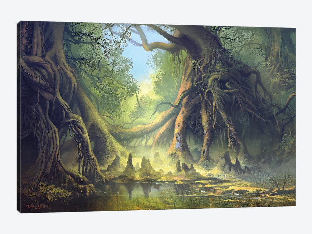 Mystical Forest by Ferdinand Ladera 1-piece Art Print