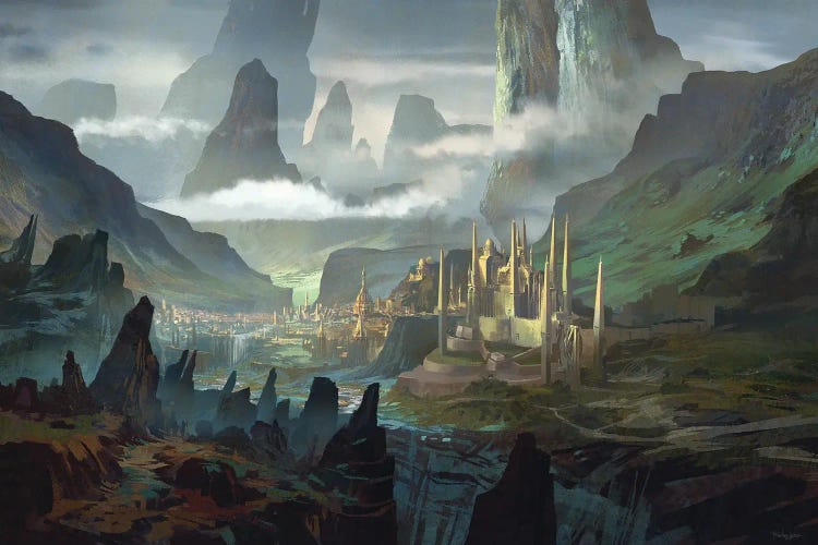 Taevaskoja-Kuningriik by Ferdinand Ladera wall art