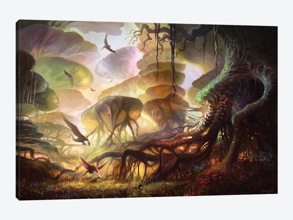 The Forest Of Keilah by Ferdinand Ladera 1-piece Canvas Wall Art