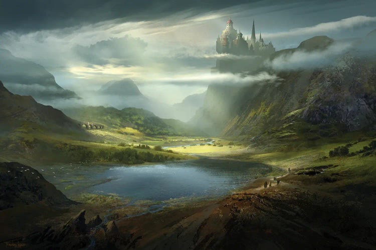 The Magocracy Of Helinde by Ferdinand Ladera wall art