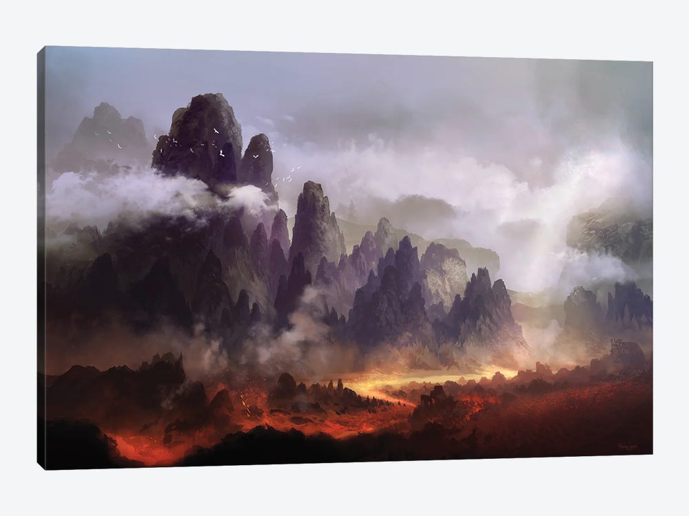 The Silence At Sacreorem by Ferdinand Ladera 1-piece Canvas Wall Art