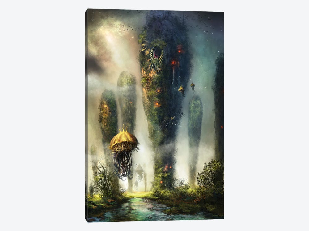 The Towers Of Keilah by Ferdinand Ladera 1-piece Art Print