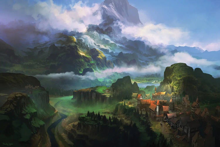 Uskina Küla by Ferdinand Ladera wall art