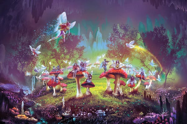 The Secret Lives Of Fairies: Dimlight forest Sorcerer's Ring by Ferdinand Ladera