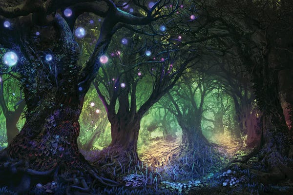 Asian Artists: Forest Wisp by Ferdinand Ladera