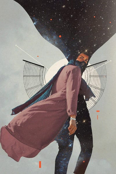 Nomad by Frank Moth art print