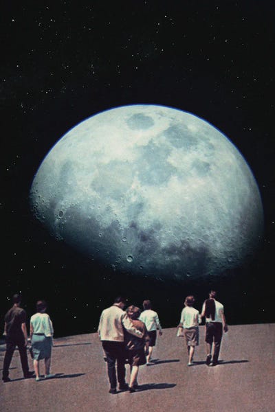 Romantic Bedroom (Couples): Way Back Home by Frank Moth