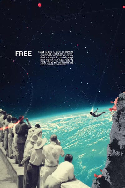 Space Fiction: Free by Frank Moth