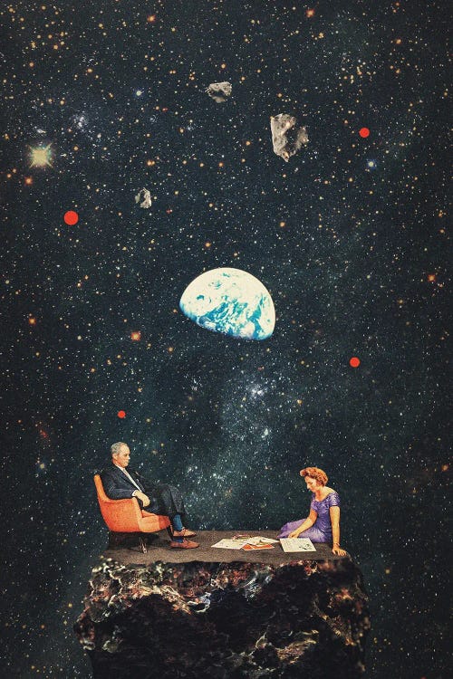 I'm Not Going Anywhere by Frank Moth wall art