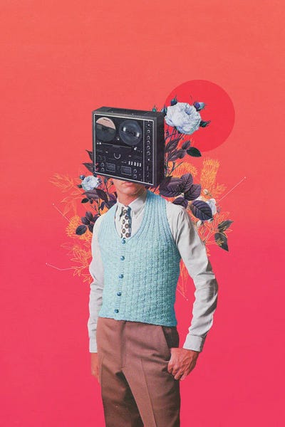 Fashion Lover: Phonohead by Frank Moth