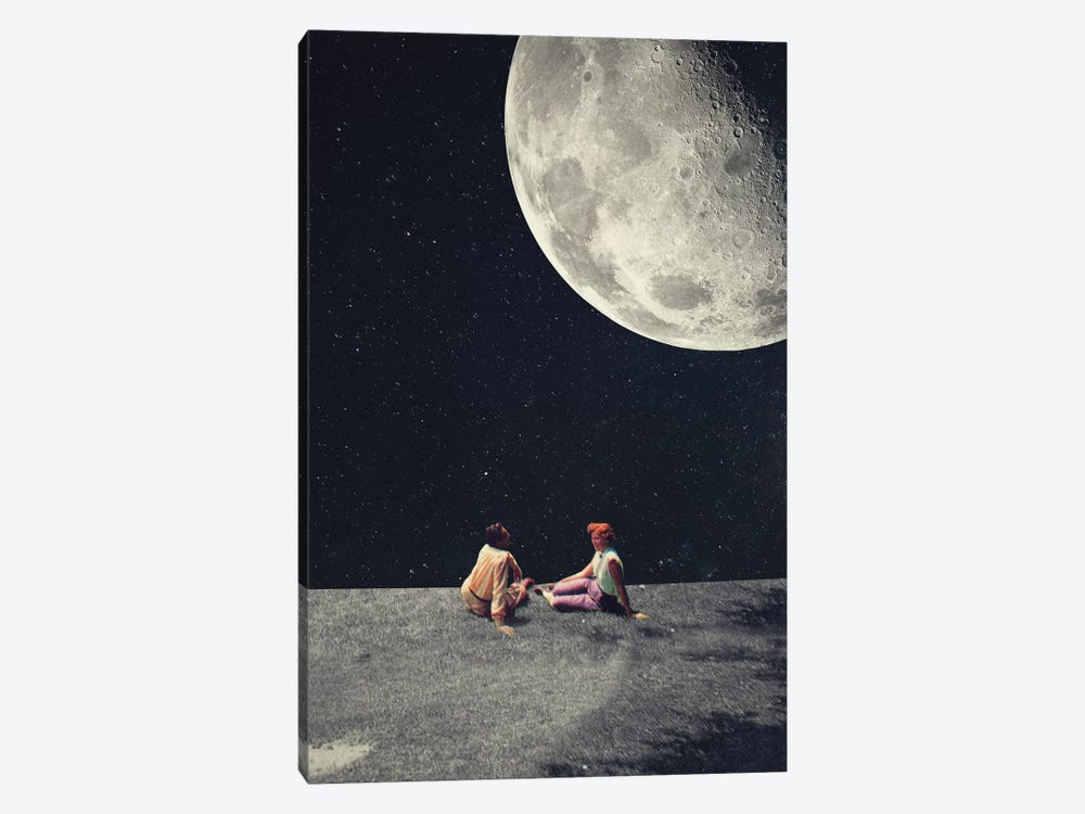 I Gave You the Moon for a Smile by Frank Moth 1-piece Canvas Artwork